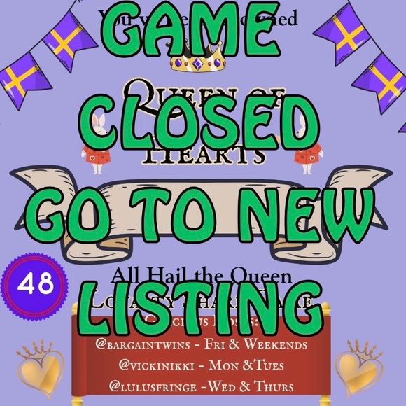 Other - TODAY’S QUEENS ARE
OVER @VICKINIKKI’S
💜⚜️💜⚜️💜⚜️💜⚜️💜